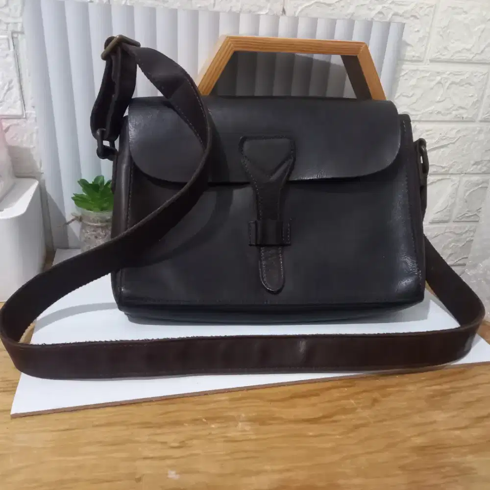 tas selempang pria kulit original Fullhardy