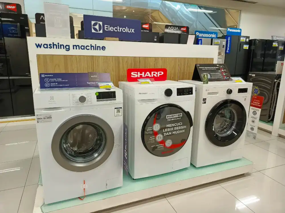 KREDIT MESIN CUCI, BUNGA 0%