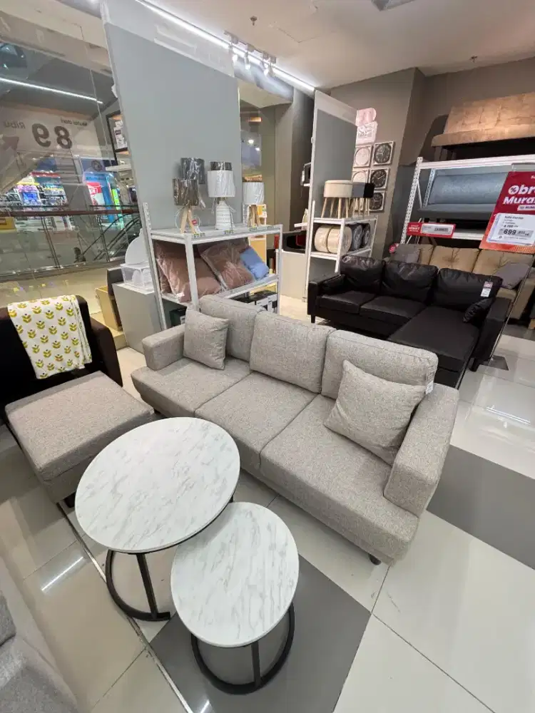 Sofa Glivel Ash Brown