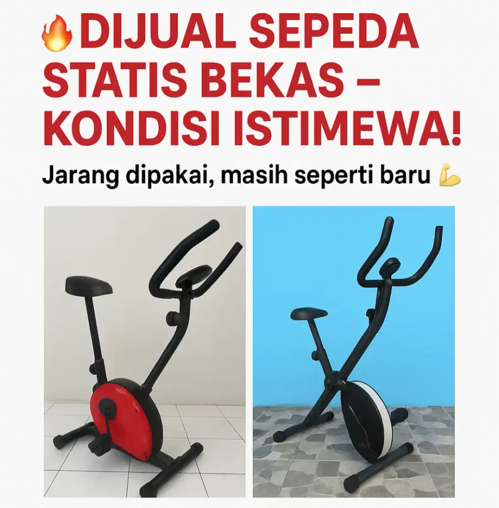 Sepeda Statis Bekas Kondisi Istimewa