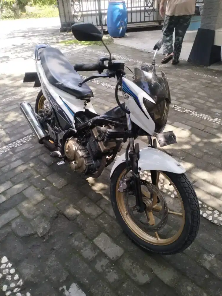 Suzuki satria Fu thn 2012 plat AB Bantul