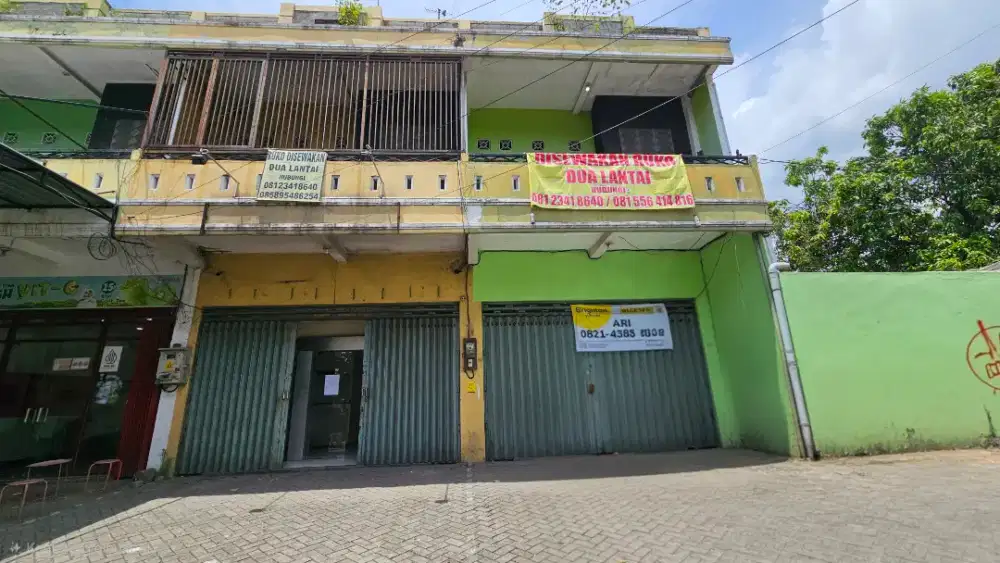 Disewakan Cepat 2 Ruko gandeng di Kota Kediri