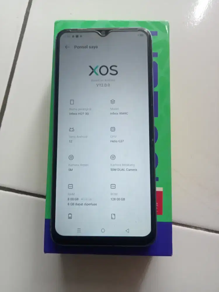 Infinik Hot 30i Ram8+8/128