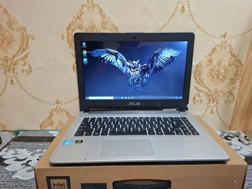 NO.3

LAPTOP ASUS K46C PROCESSOR INTEL CORE I5 GEN-3 RAM 8GB SSD 256GB