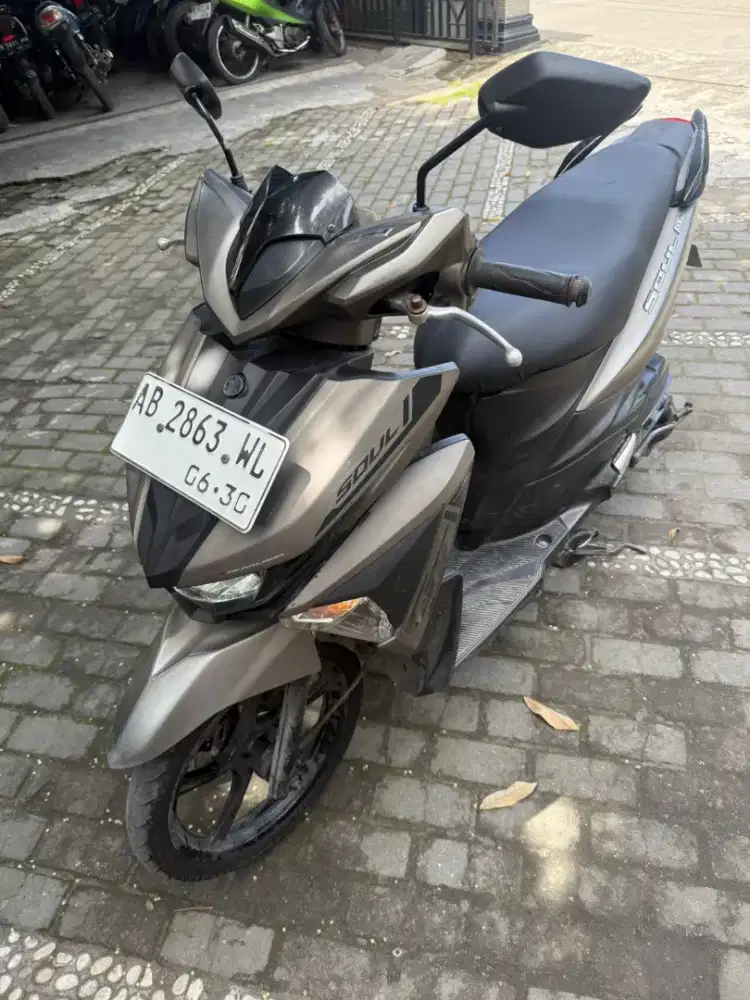 Soul GT 125 THN 2015 plat AB Kulon Progo