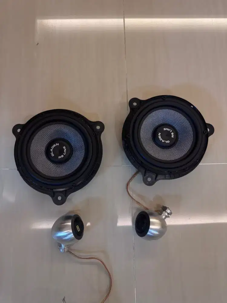 sistem speaker koaksial Gladen ONE-100-BMW 2 way audio bass sub