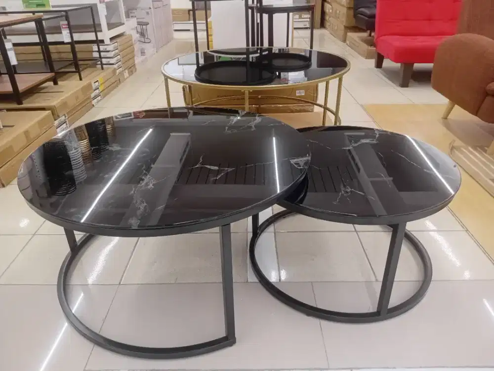 MILAN COFFE TABLE TEMPRD GLASS