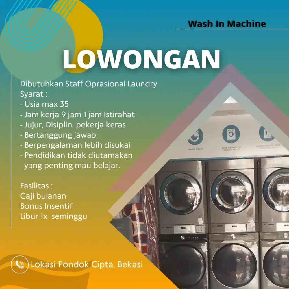 Lowongan Laundry Bag Setrika