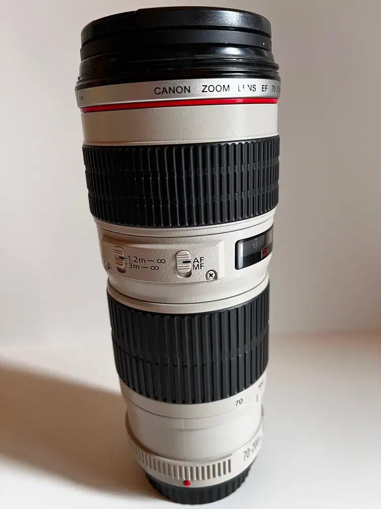 lensa tele canon F4 70200mm