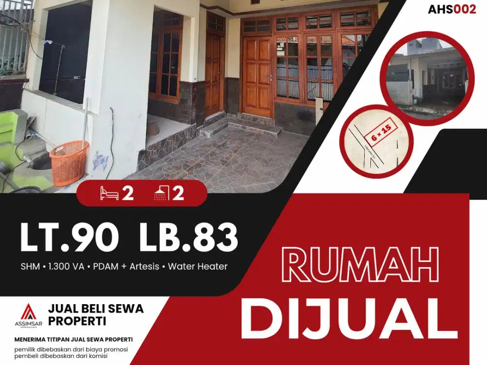 Dijual/Disewakan Rumah di Antapani Bandung dkt Arcamanik Kiaracondong Mandalajati Buahbatu