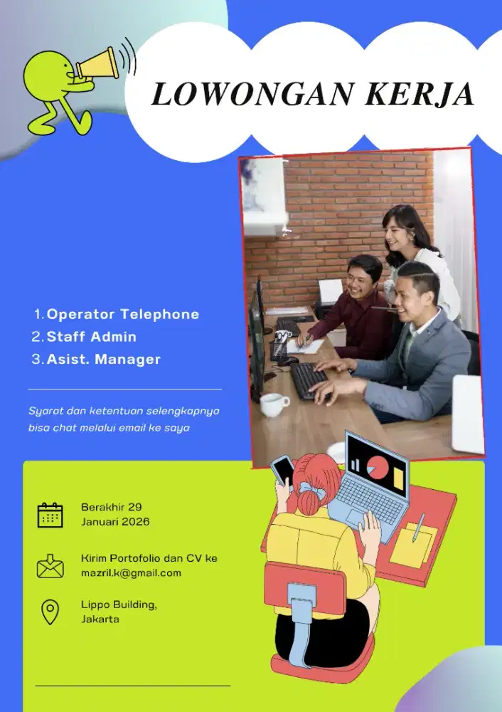 Info lowongan pekerjaan