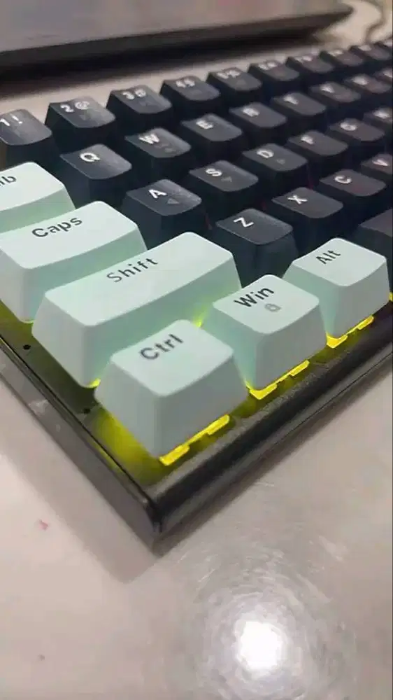 Keyboard Mechanical Fantech Atom Mizu 63 Navy