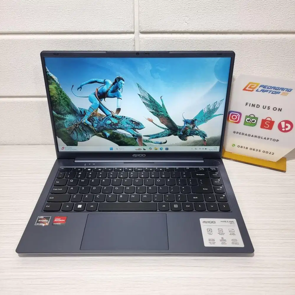 Laptop Axioo Hype 5 AMD X5 Ryzen 5-7430U 8GB/256GB FHD IPS DISPLAY