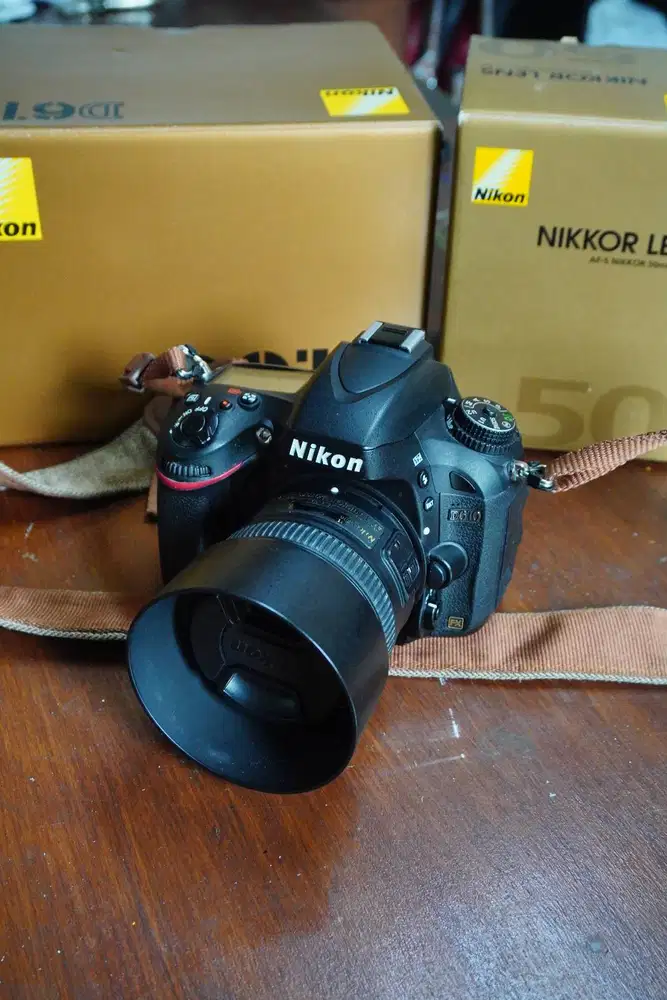 Jual Murah ! Nikon D610 with nikkor 50mm f1.8G and battery grip