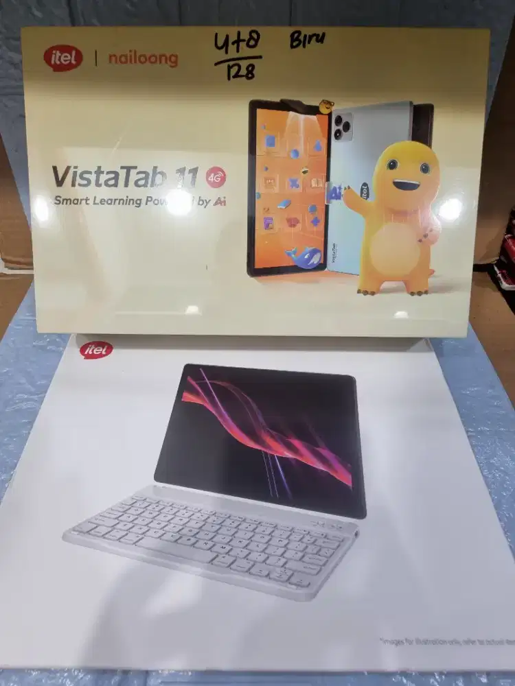TAB/TABLET ITEL VISTA 11 4/128 BISA PAKAI KARTU BARU GARANSI RESMI