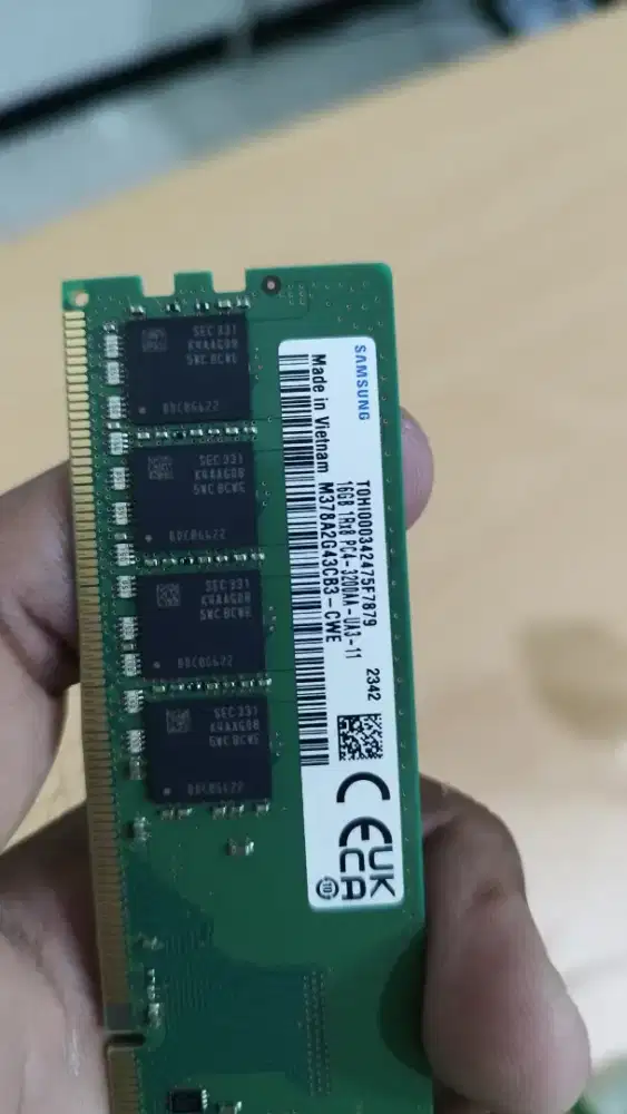 RAM 16GB DDR 4 3200 long DIMM