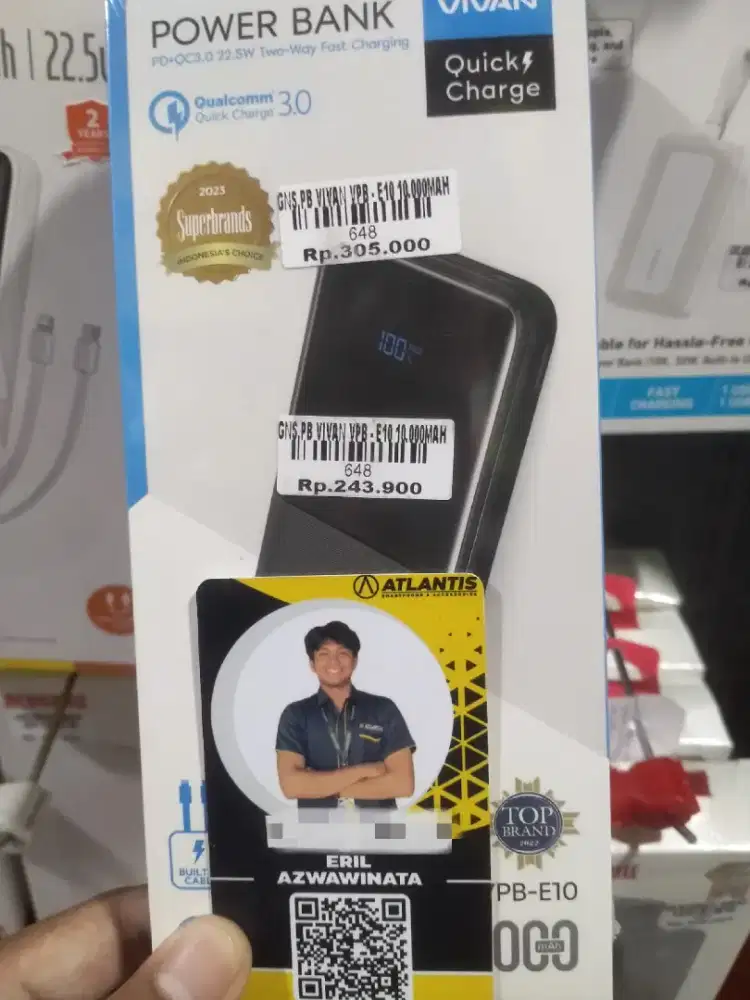 GNS,PB VIVAN YEB-E10 10.000MAH