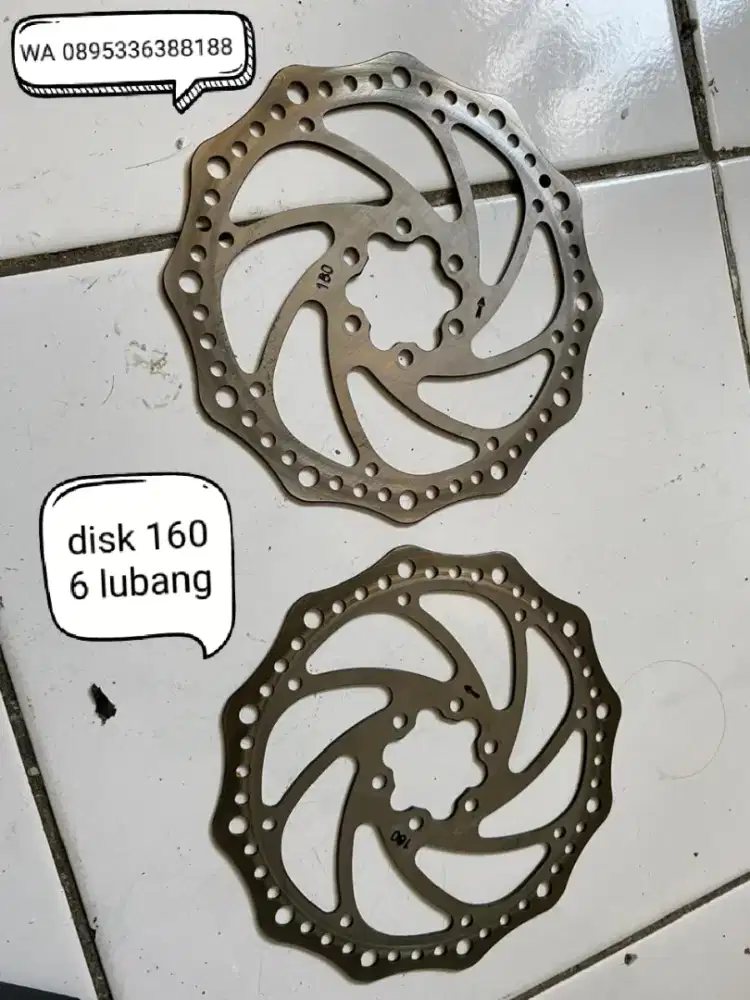 Disk sepedah 160 bekas