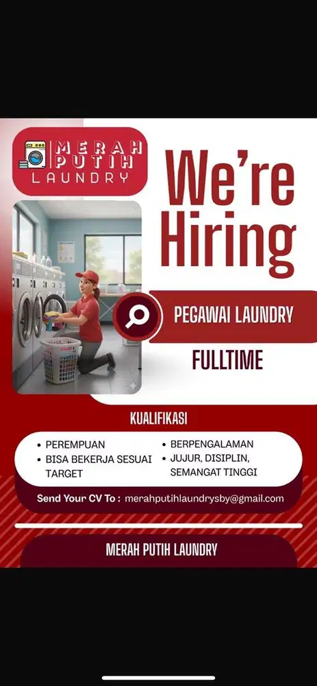 pegawai laundry