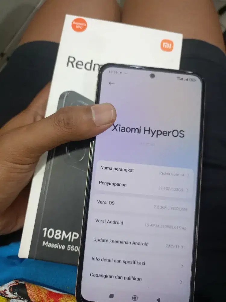 Xiaomi note 14 8/128gb