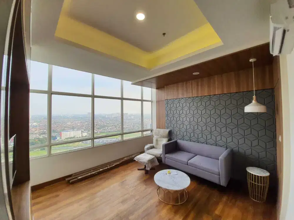 DIJUAL CEPAT APARTEMEN 2 BR SKANDINAVIA TANGCITY FULL FURNISH