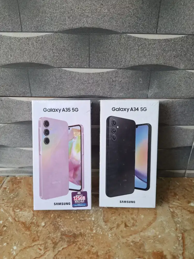 Samsung galaxy A35 5g 8/256GB baru garansi resmi