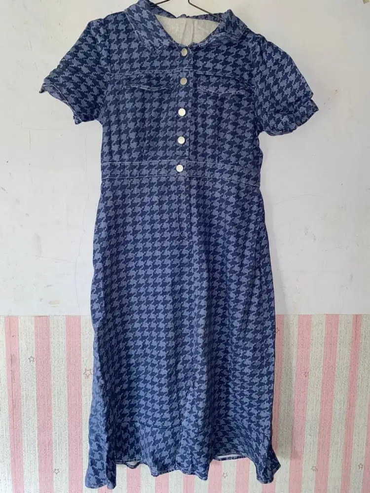 dress houndstooth (nego)