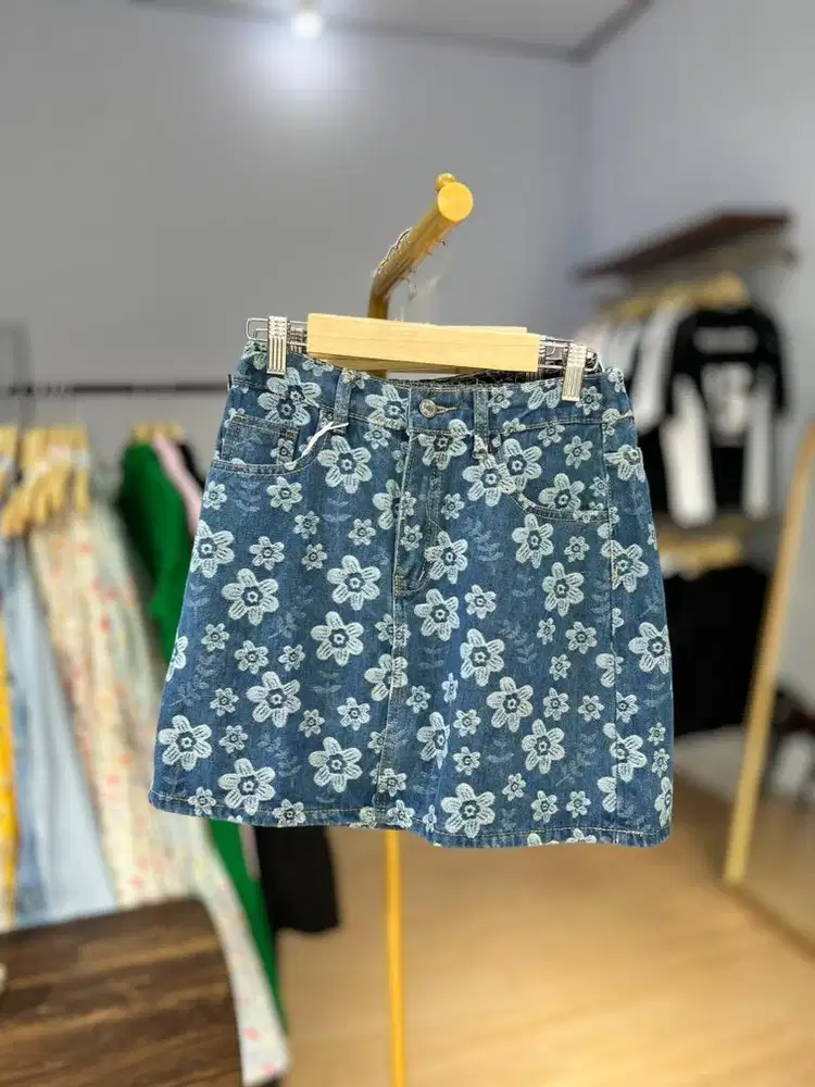 ROK DENIM PENDEK IMPORT BANGKOK