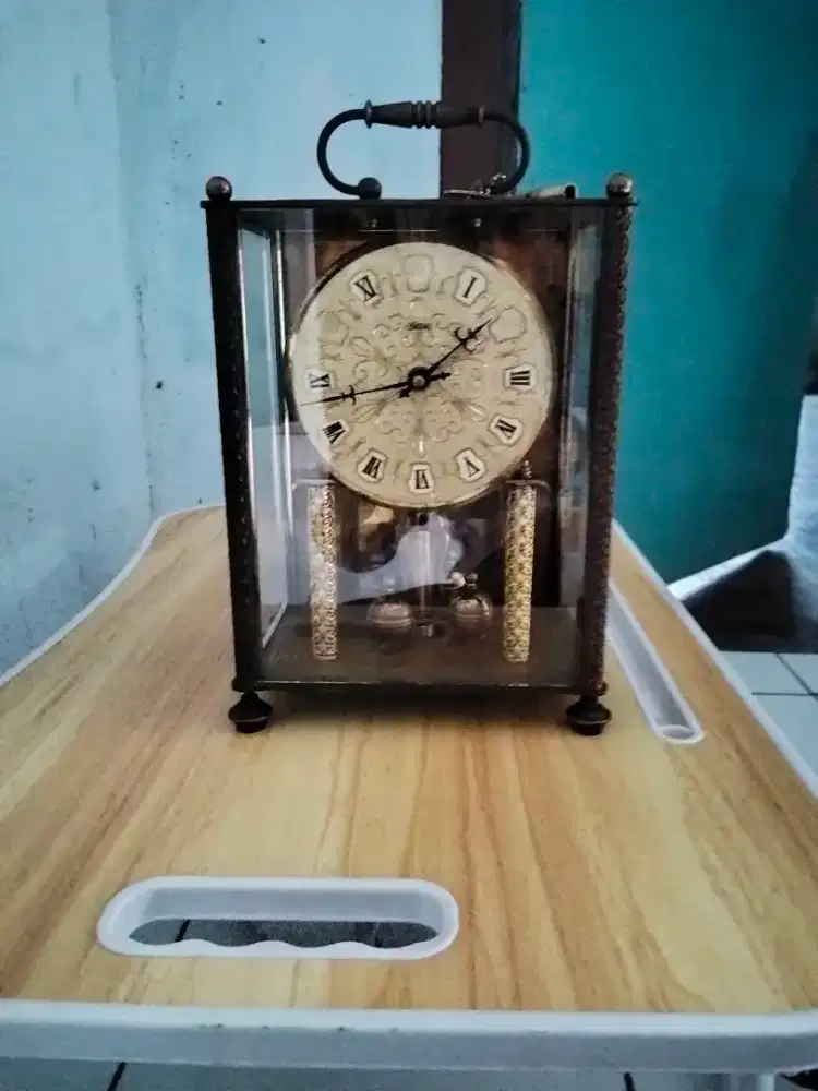 Jam antik koma table clock germany