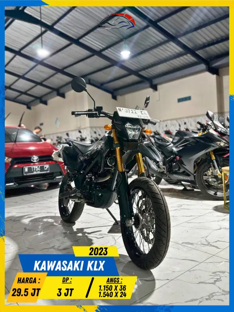 KAWASAKI KLX 2023 NDANG SATSET MASZEHH HIKMAH MOTOR KEPUH MALANG
