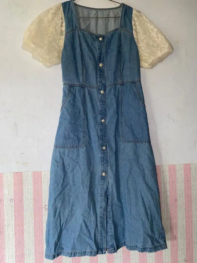 dress jeans puffy/dress panjang (nego)