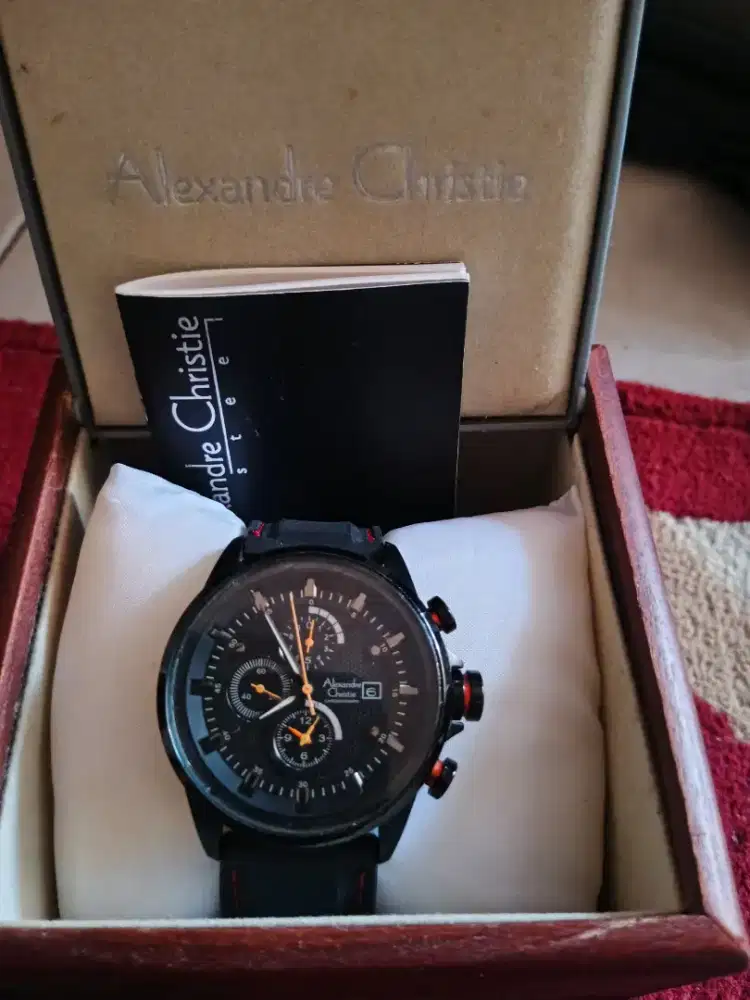 jam tangan Alexadre cristie mulus