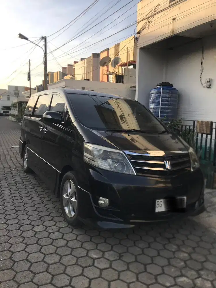 Aphard 2006 double sunroof siap pakai