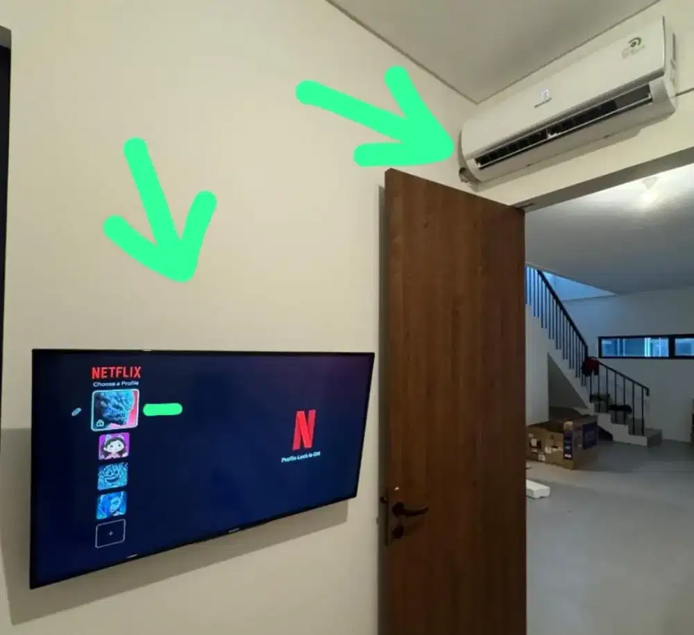 Ac Smart Tv Kulkas Microwave