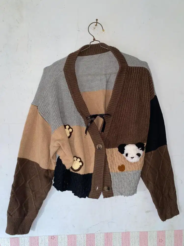 cardigan rajut/cardigan panjang (nego)