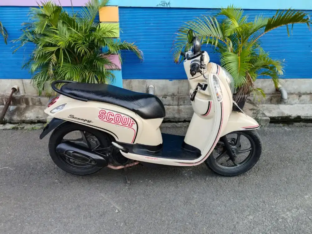 Honda Scoopy f1 tahun 2014 mesin cvt halus siap pakai plat 2029