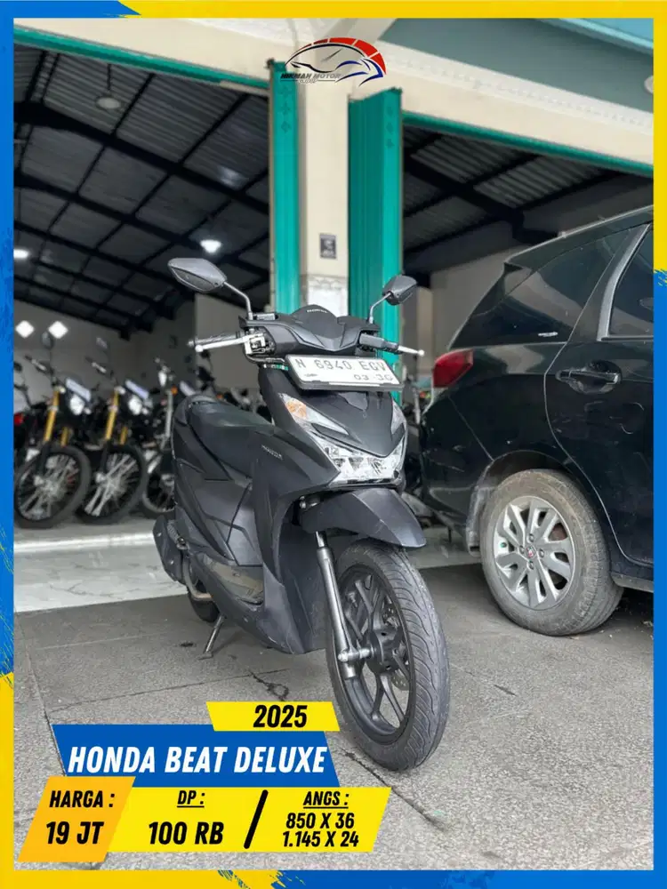 HONDA BEAT DELUXE 2025 KEYLESS MASZEHH HIKMAH MOTOR KEPUH MALANG