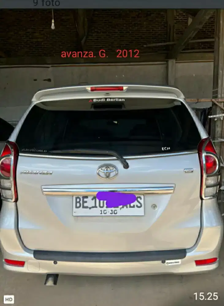 Jual santai avanza 2012. Ori, siap pakai tidak ada kendala