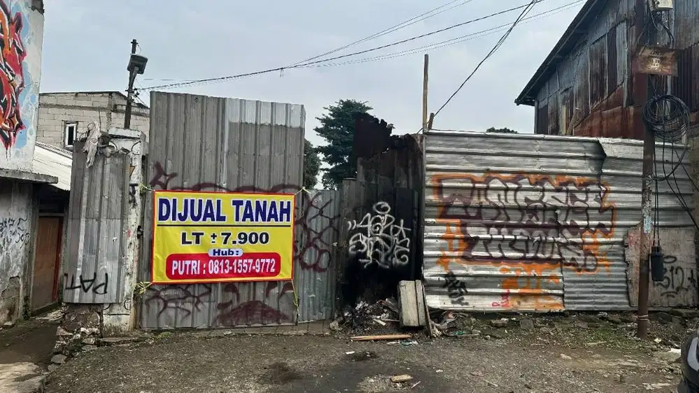 DIJUAL/ DISEWAKAN TANAH DI LOKASI STRATEGIS DEKAT STASIUN DAN PASAR