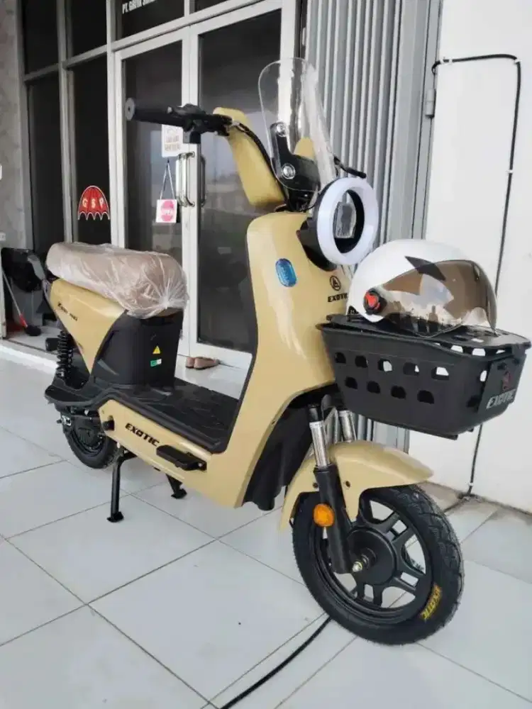 Sepeda Listrik exotic x610 pro berkualitas n bergaransi 3bln