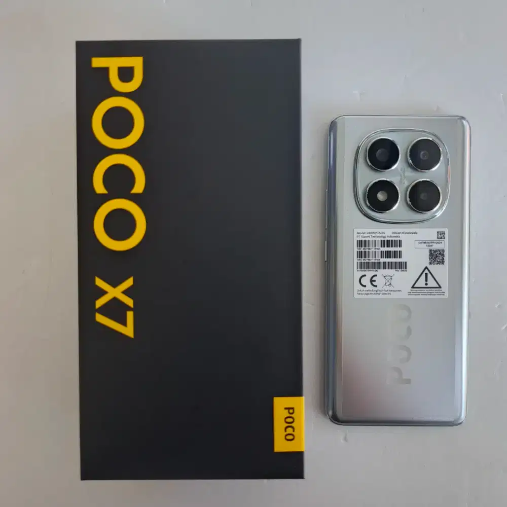 Poco x7 ram 16gb (8+8) memori 256gb garansi resmi