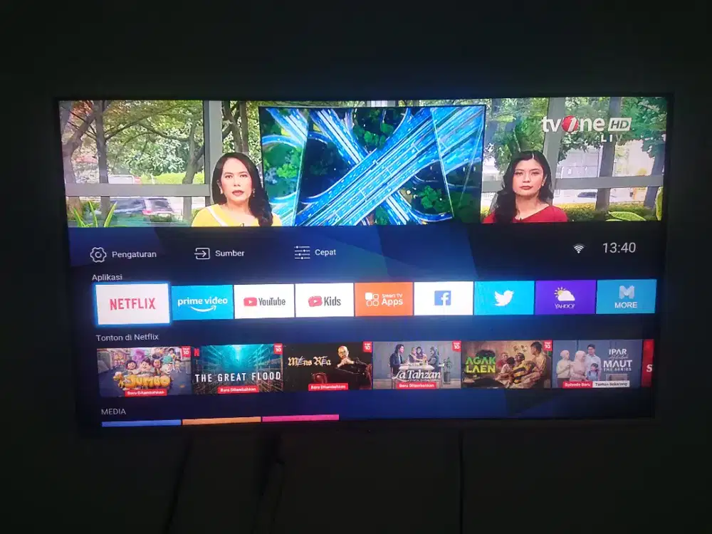 smart tv coocaa 40 inch