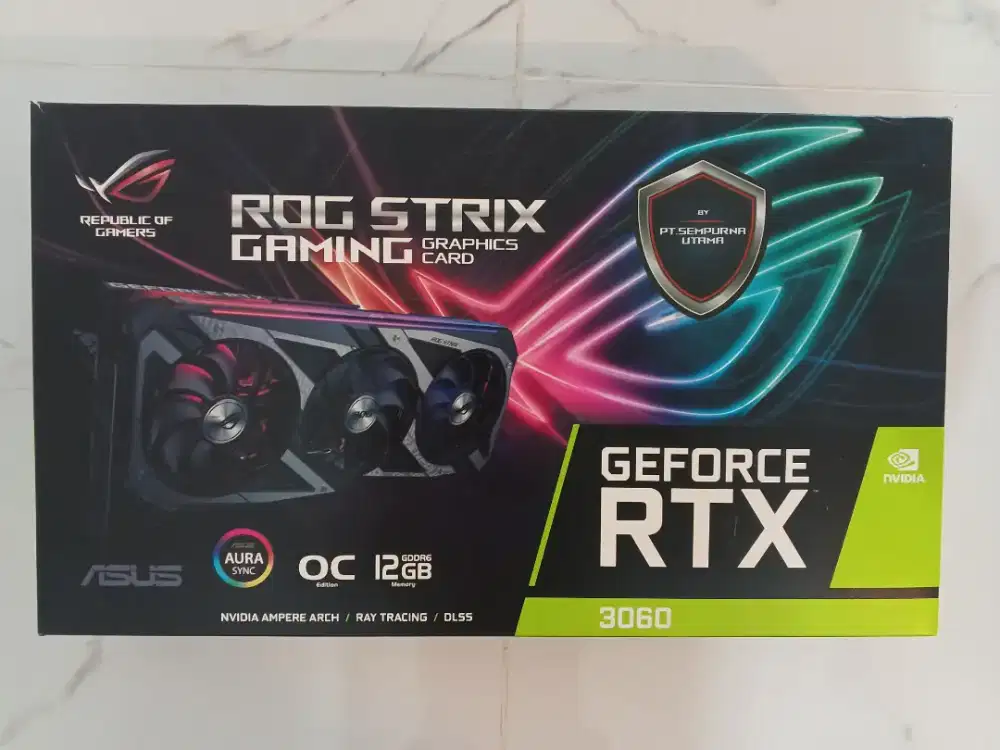 VGA ASUS ROG STRIX 3060 12GB