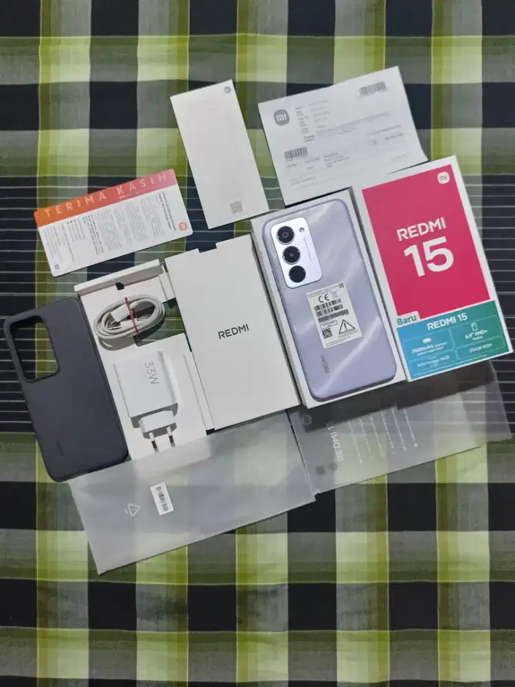 Redmi 15 8gb/256gb Mulus Fullset