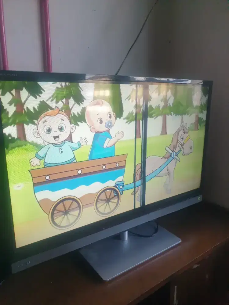 Tv Led 32 thosiba + setvox digital