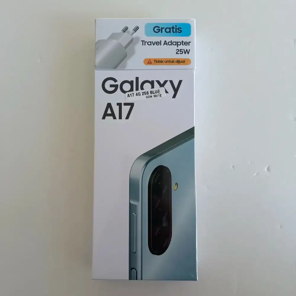 Samsung A17 ram 16gb (8+8) memori 256gb garansi resmi