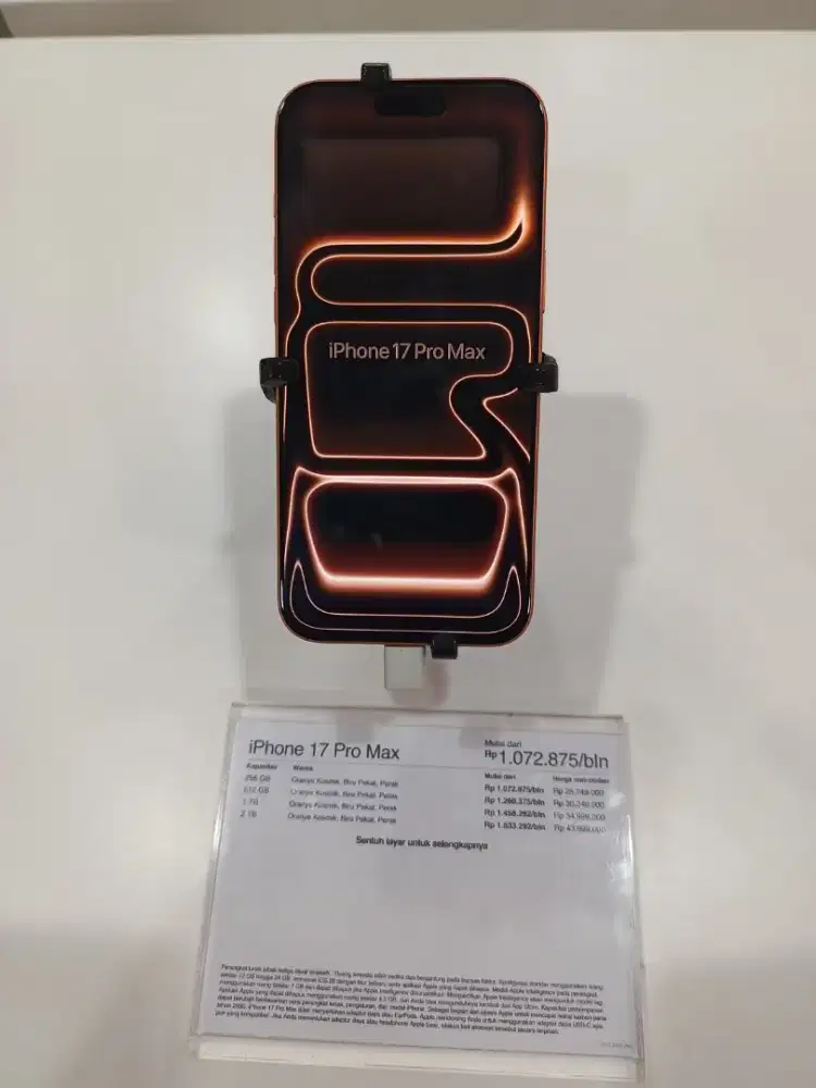 PROMO CICILAN IPHONE BUNGA 0%