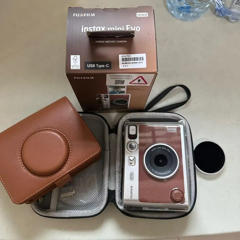 INSTAX MINI EVO BROWN COLOR