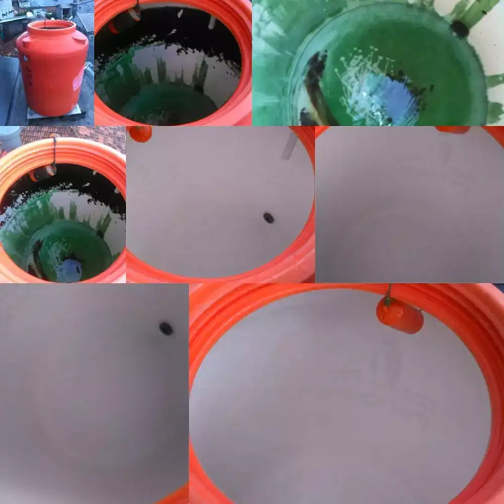 Cuci toren saluran pipa