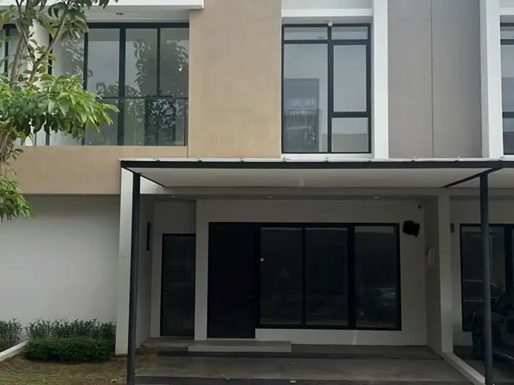 DISEWAKAN RUMAH MILENIAL PIK 2 EXTENSION UK 8X12.5 (2 LANTAI) KOSONGAN TERMURAH